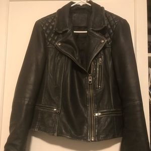 All Saints Moto leather jacket